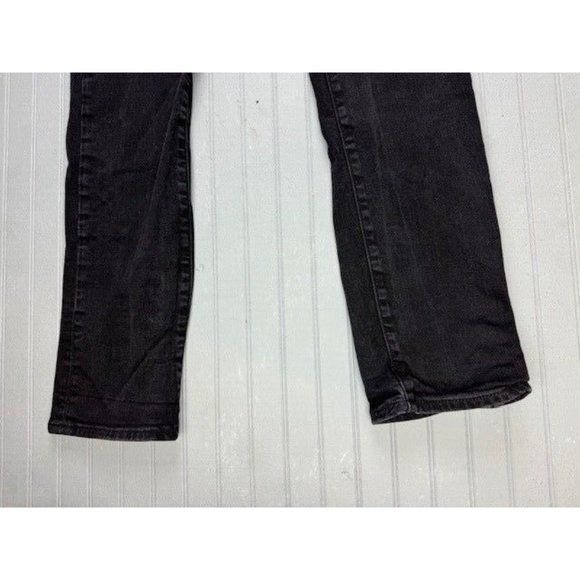 Express Size 30x32 Mens Jeans Slim Black Stretch (Actual Inseam 29.5) - Picture 6 of 6